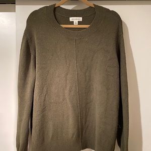 Treasure & Bond XL Crew Neck Olive Sweater